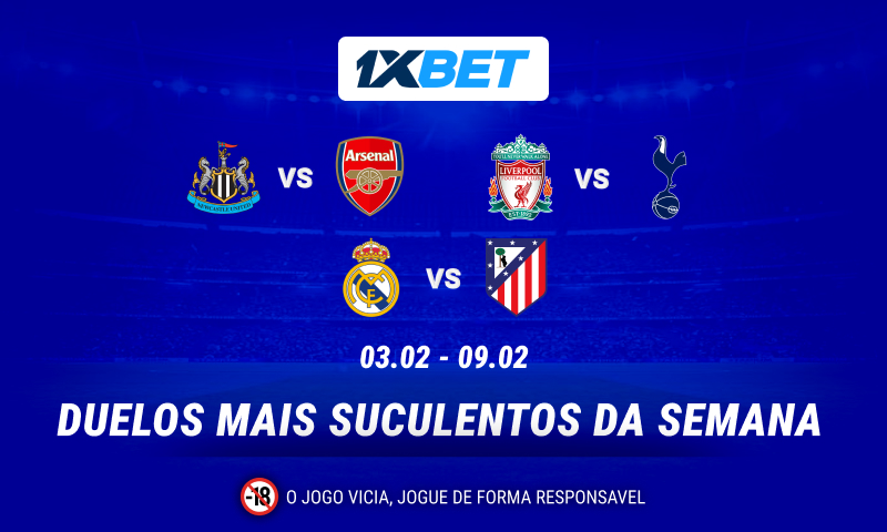 Dérbi de Madrid e outros jogaços nos destaques da semana!